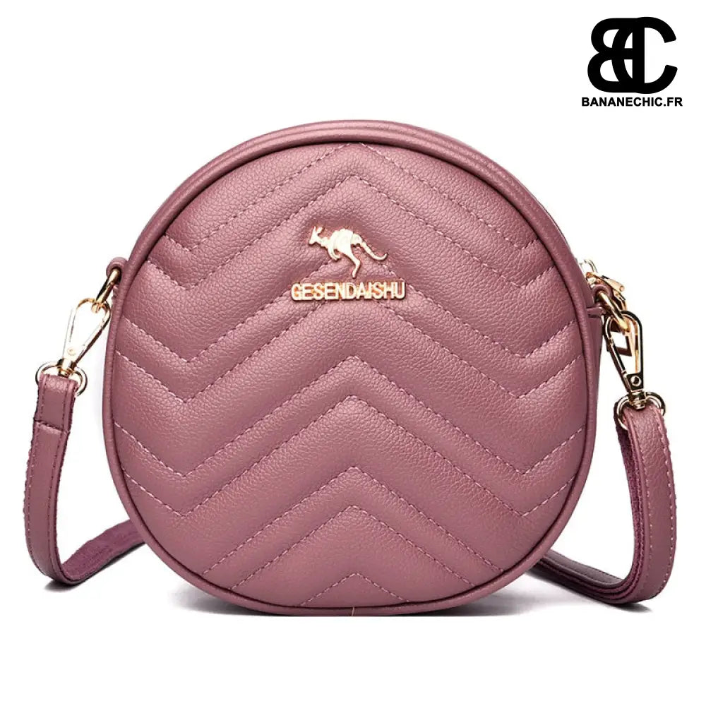 Sac banane femme chic - Mauve / 30cm à 50cm - Banane -