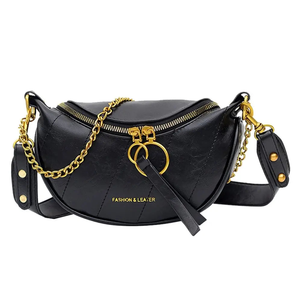 Sac banane femme chic - Noir - Banane - Banane Chic ™