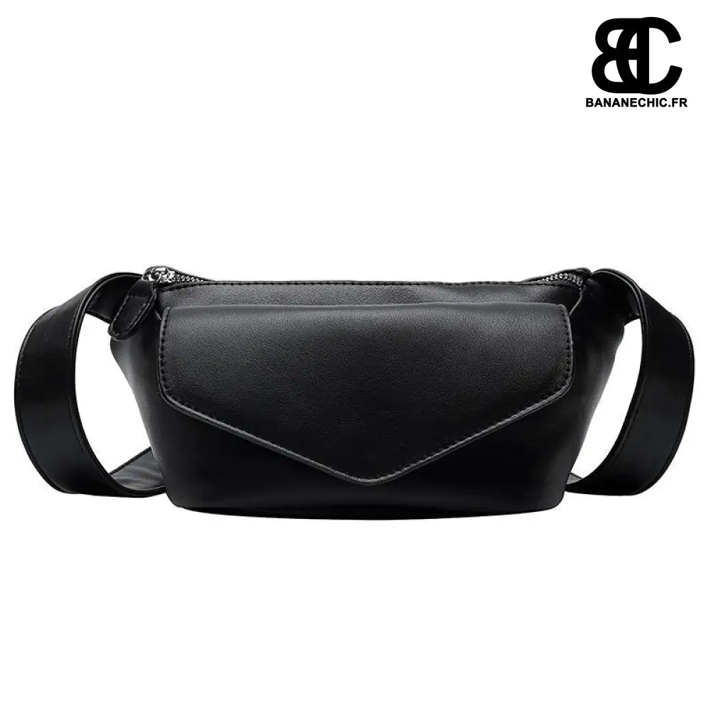 Sac Banane Femme Classique - Noir - Sac Banane - Banane Chic