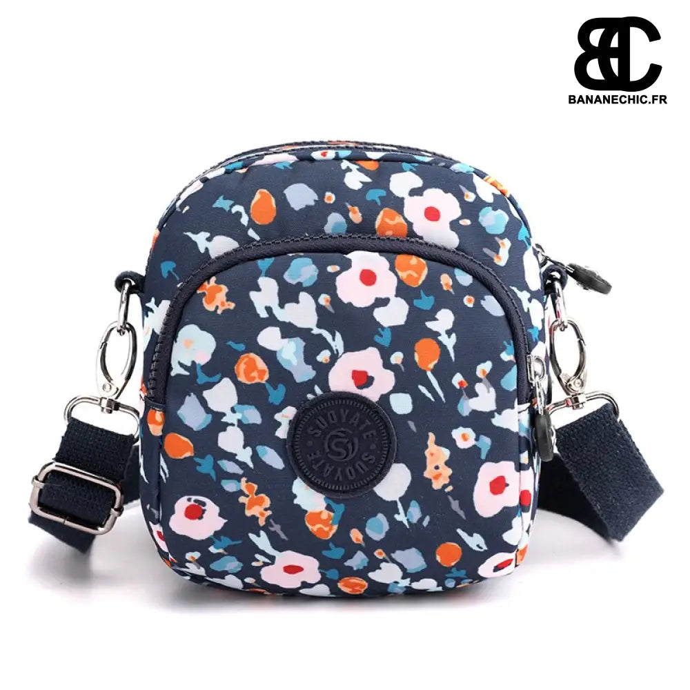 Sac banane femme coloré stylé - Fleur moyenne - Banane -