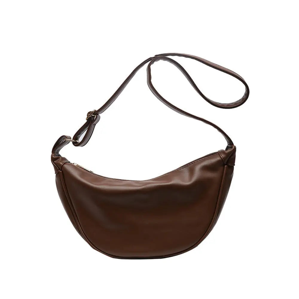Sac Banane Femme Cuir - Marron - Sac Banane - Banane Chic ™