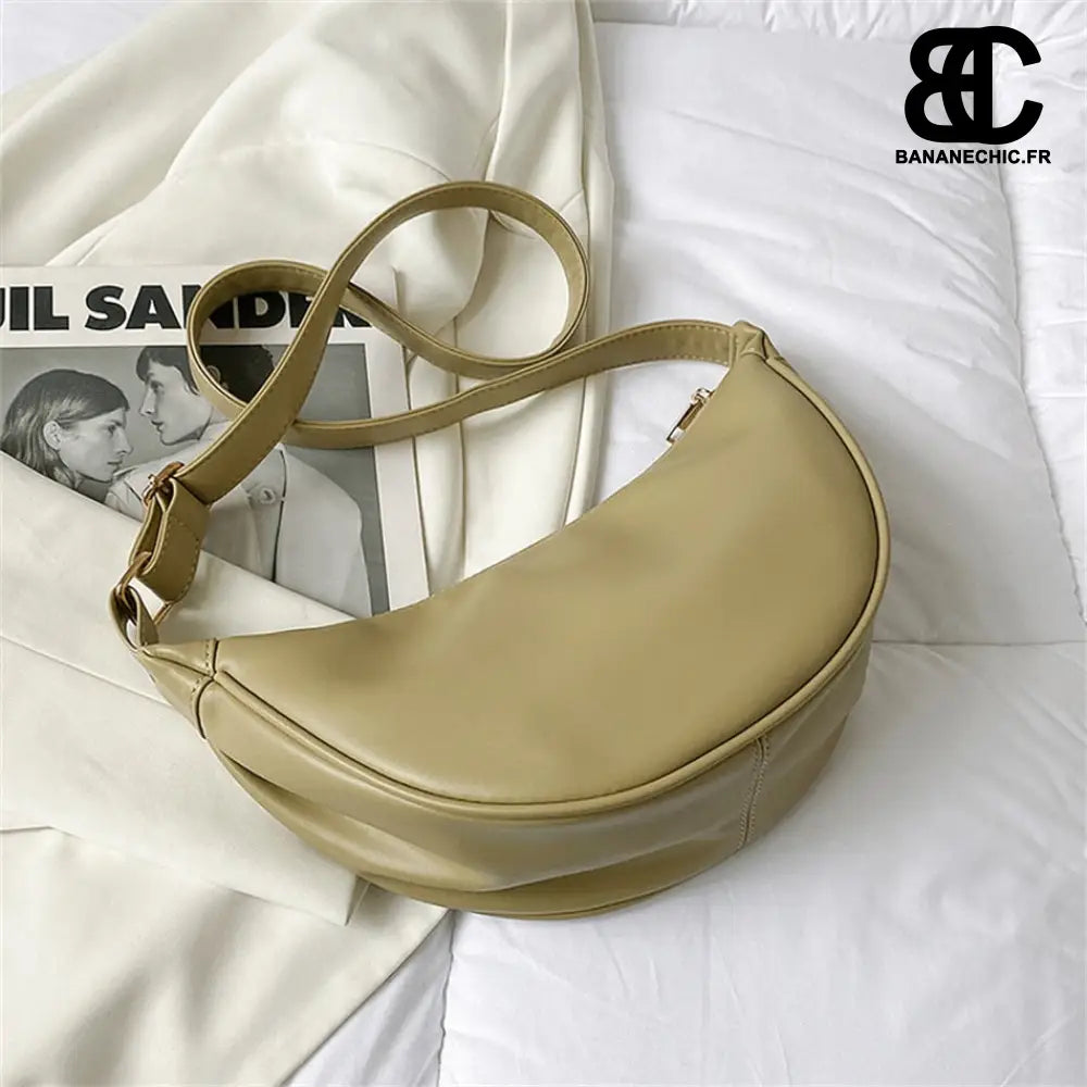 Sac Banane Femme Cuir - Kaki - Sac Banane - Banane Chic ™