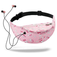 Sac banane femme écouteurs intégrés Sac banane femme écouteurs intégrés