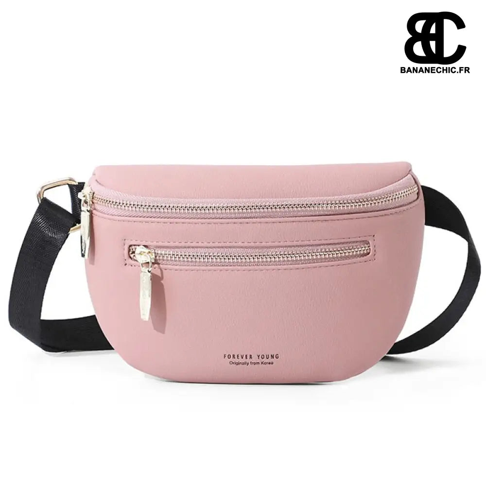 Sac banane femme élégant Accessoire mode - Rose - banane -