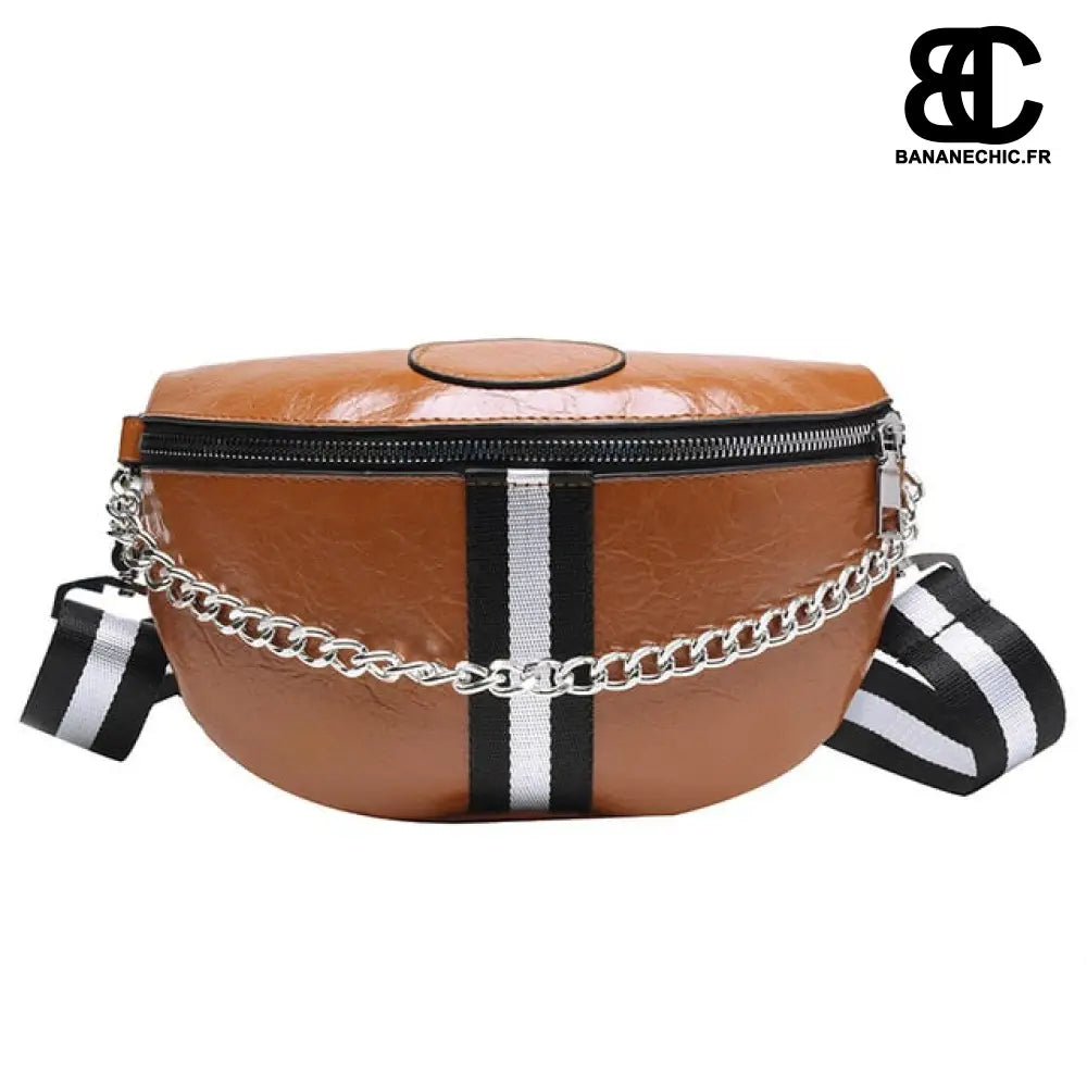 Sac banane femme élégant - Marron - Banane - Banane Chic ™