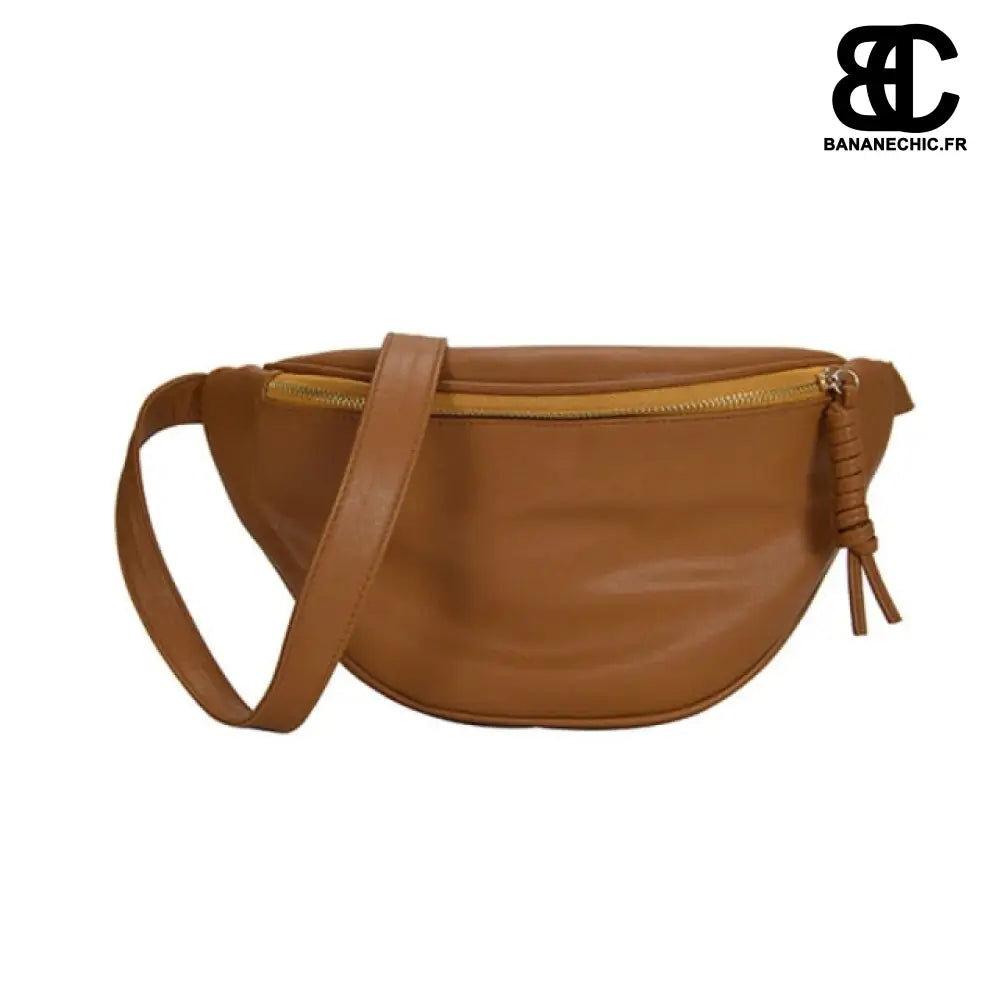 Sac banane femme élégant spacieux - Jaune - Banane - Banane