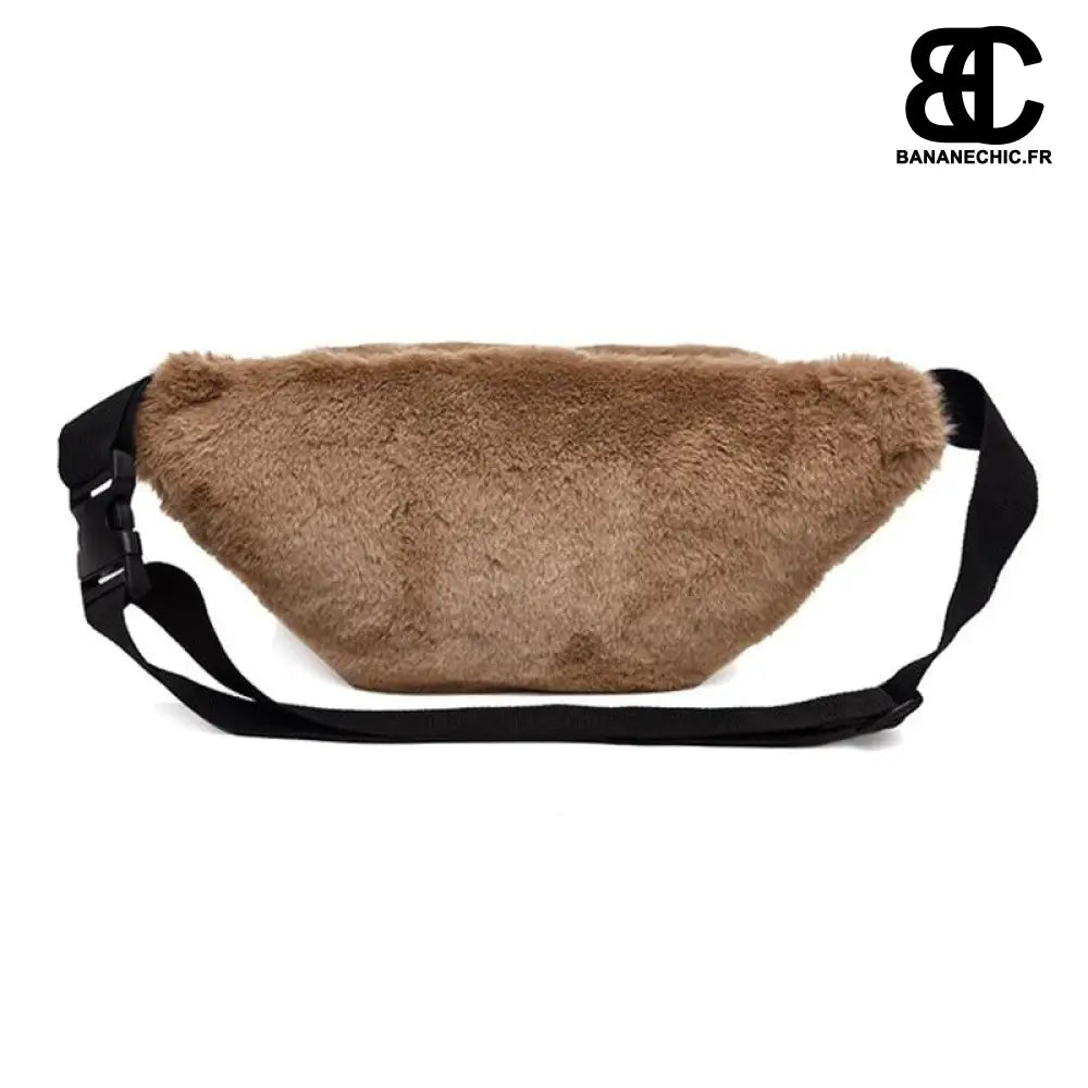 Sac banane femme en fourrure - Banane - Banane Chic ™