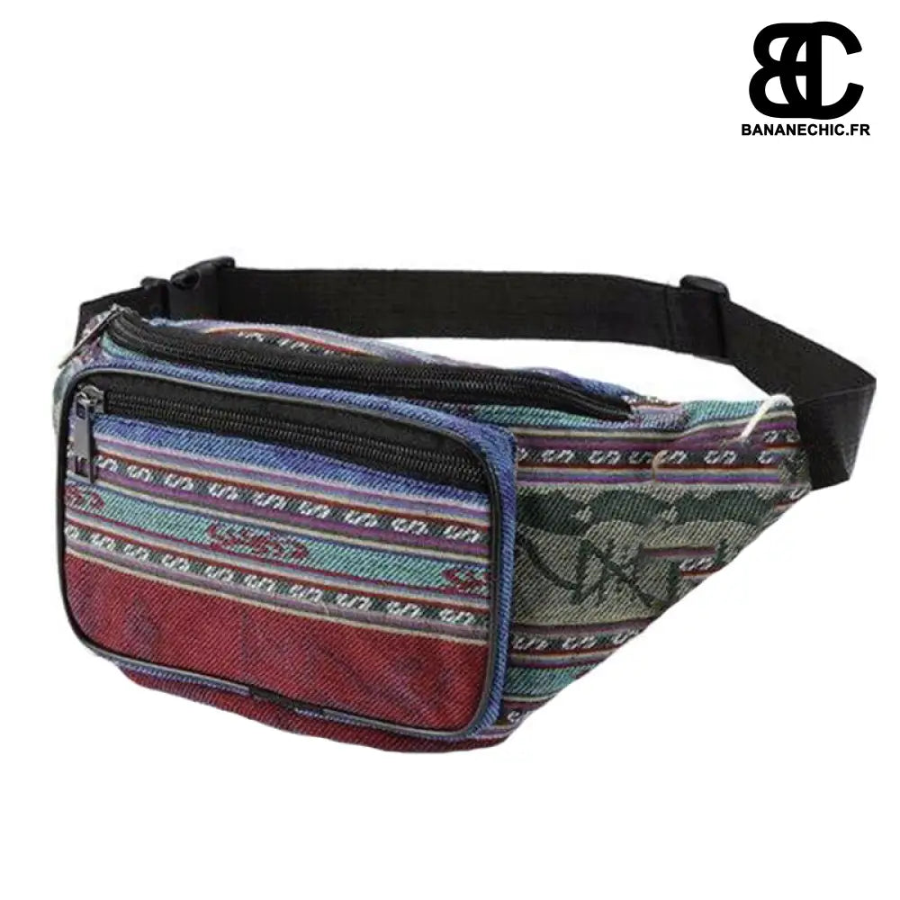 Sac banane femme en tissu - Rouge - Banane - Banane Chic ™