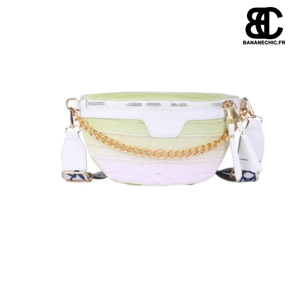 Sac banane femme fashion multifonctions - Blanc - Banane -