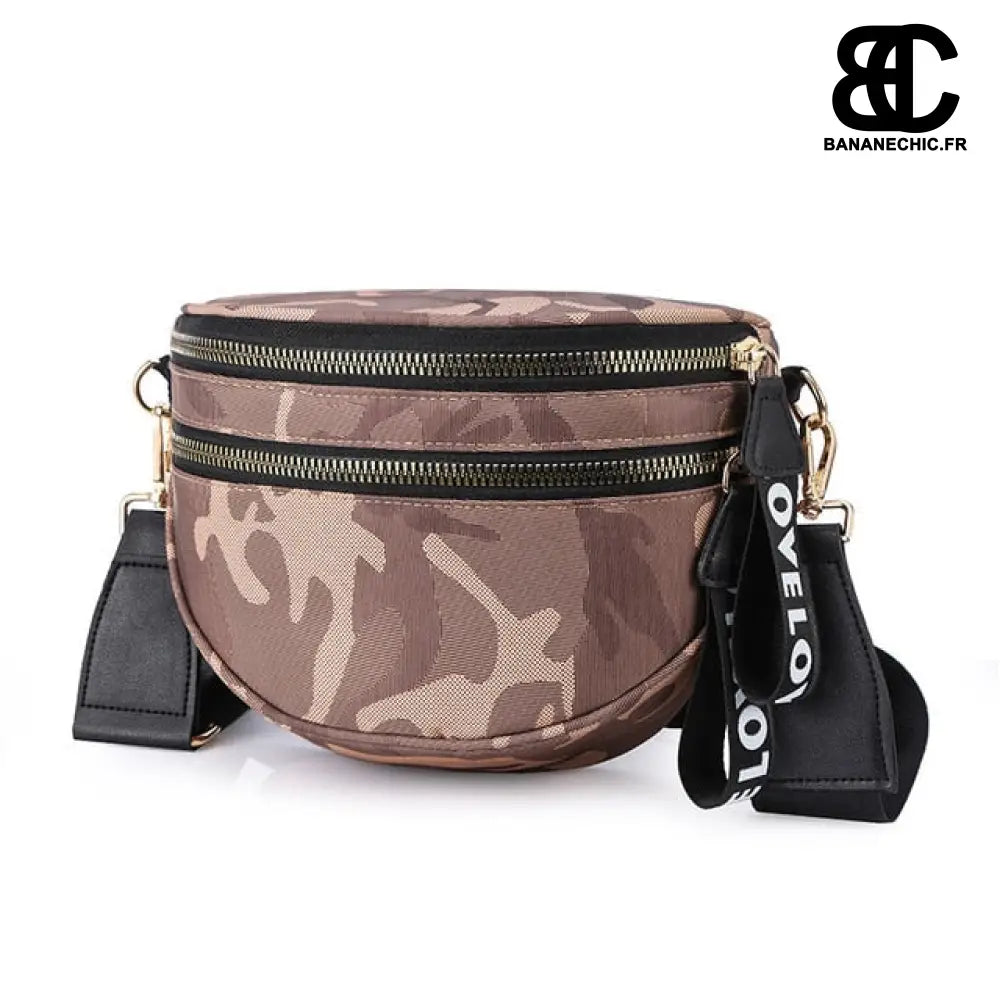 Sac banane femme grand format - Kaki - Banane - Banane Chic