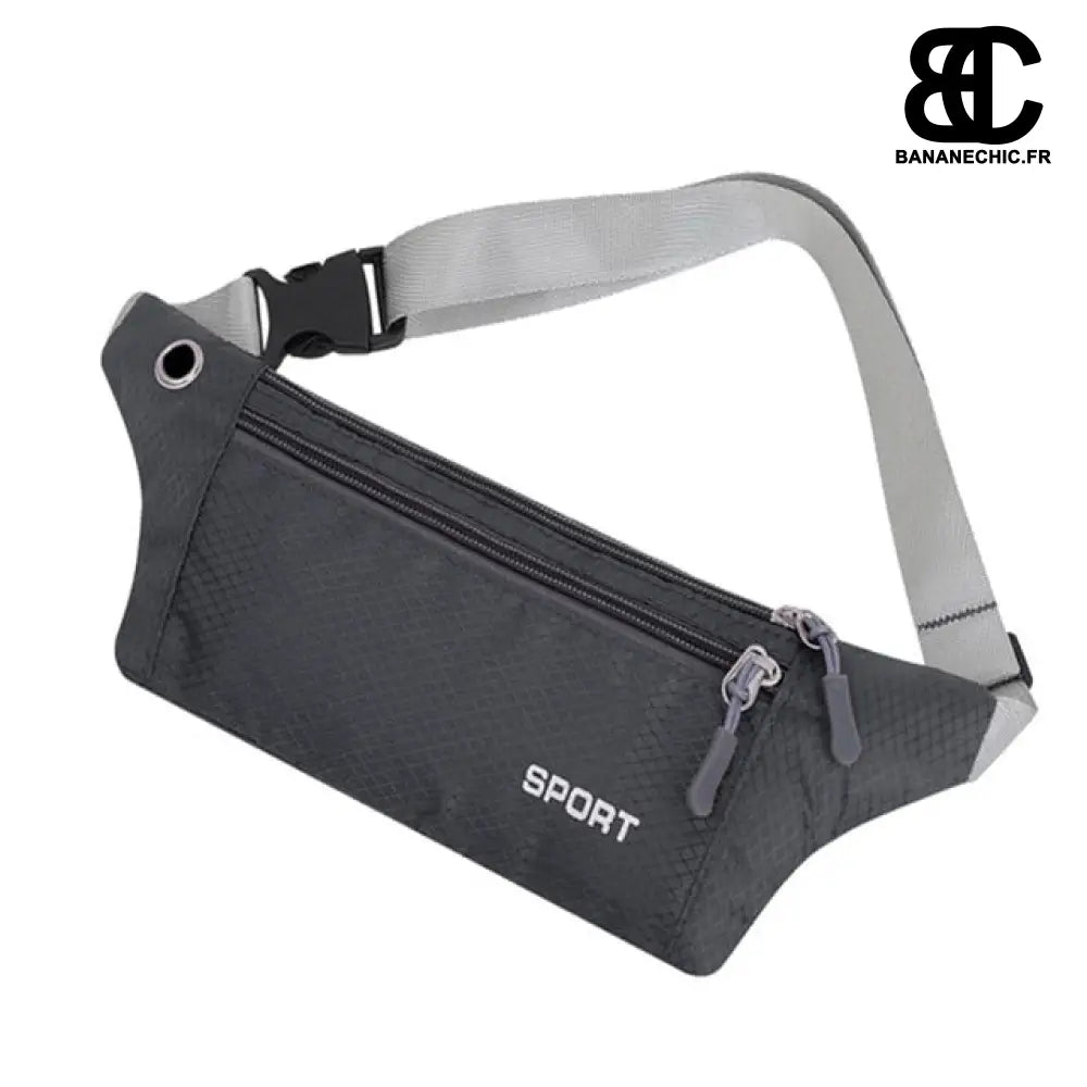 Sac banane femme léger sportif - Gris - Banane - Banane Chic