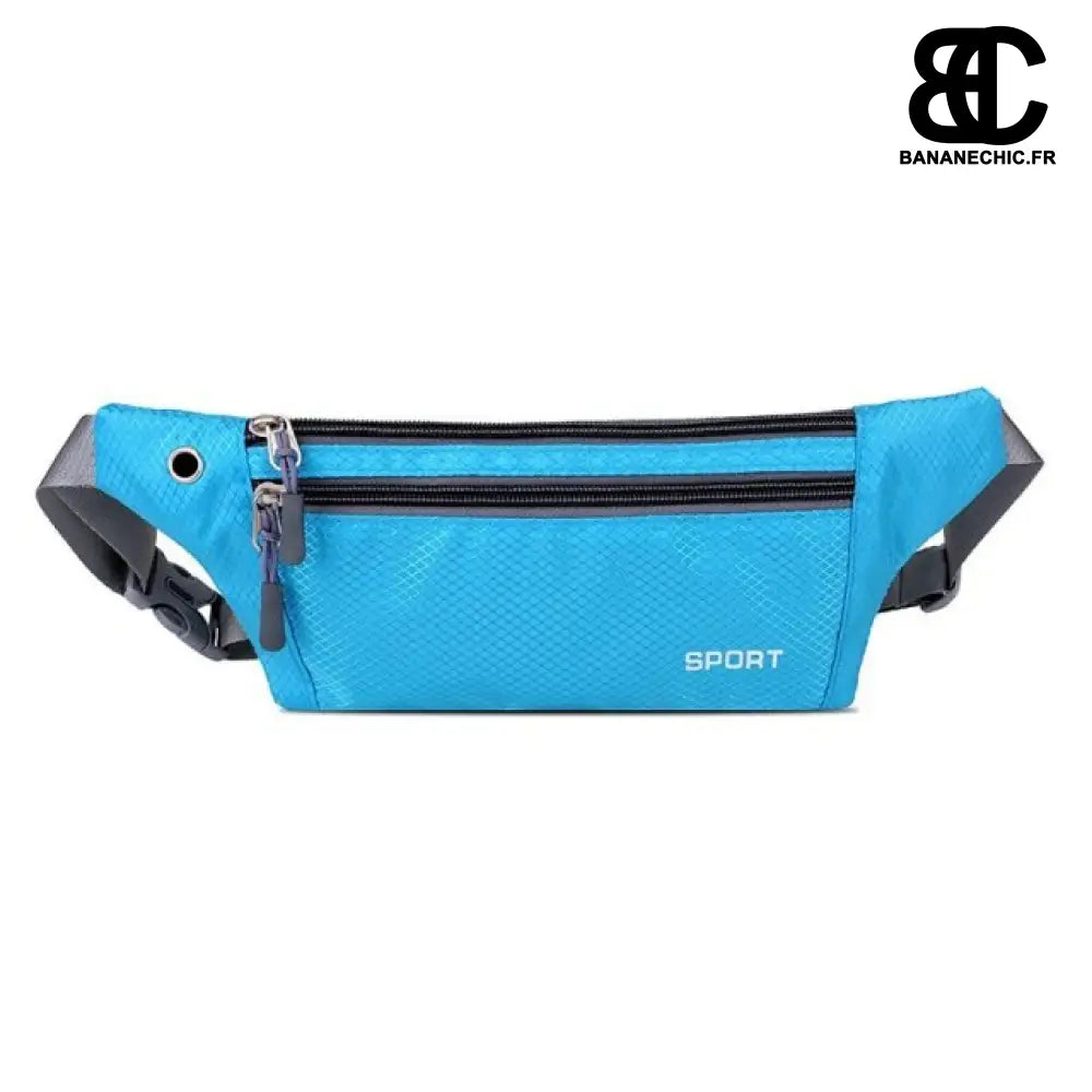 Sac banane femme léger sportif - Bleu - Banane - Banane Chic