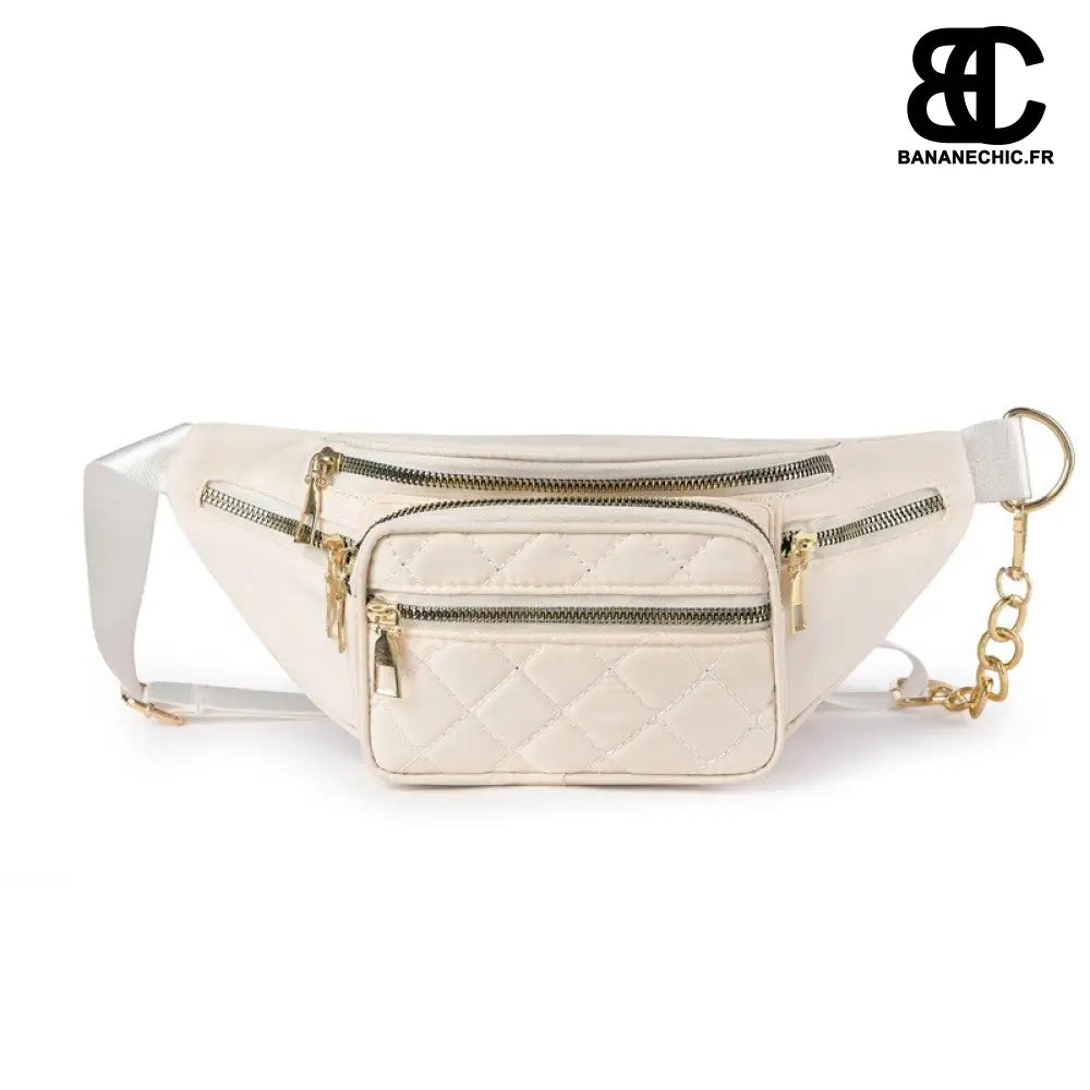 Sac banane femme noir - Blanc - Banane - Banane Chic ™
