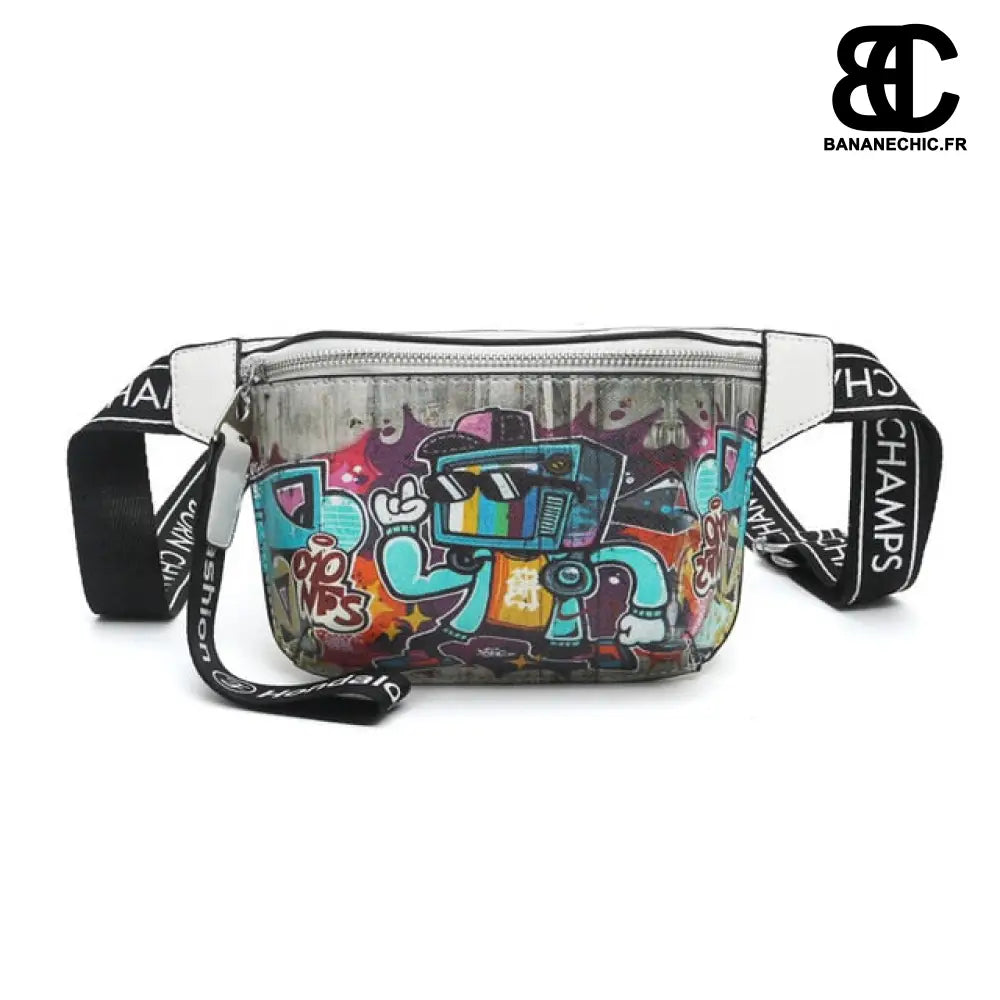 Sac banane femme original - Blanc - Banane - Banane Chic ™