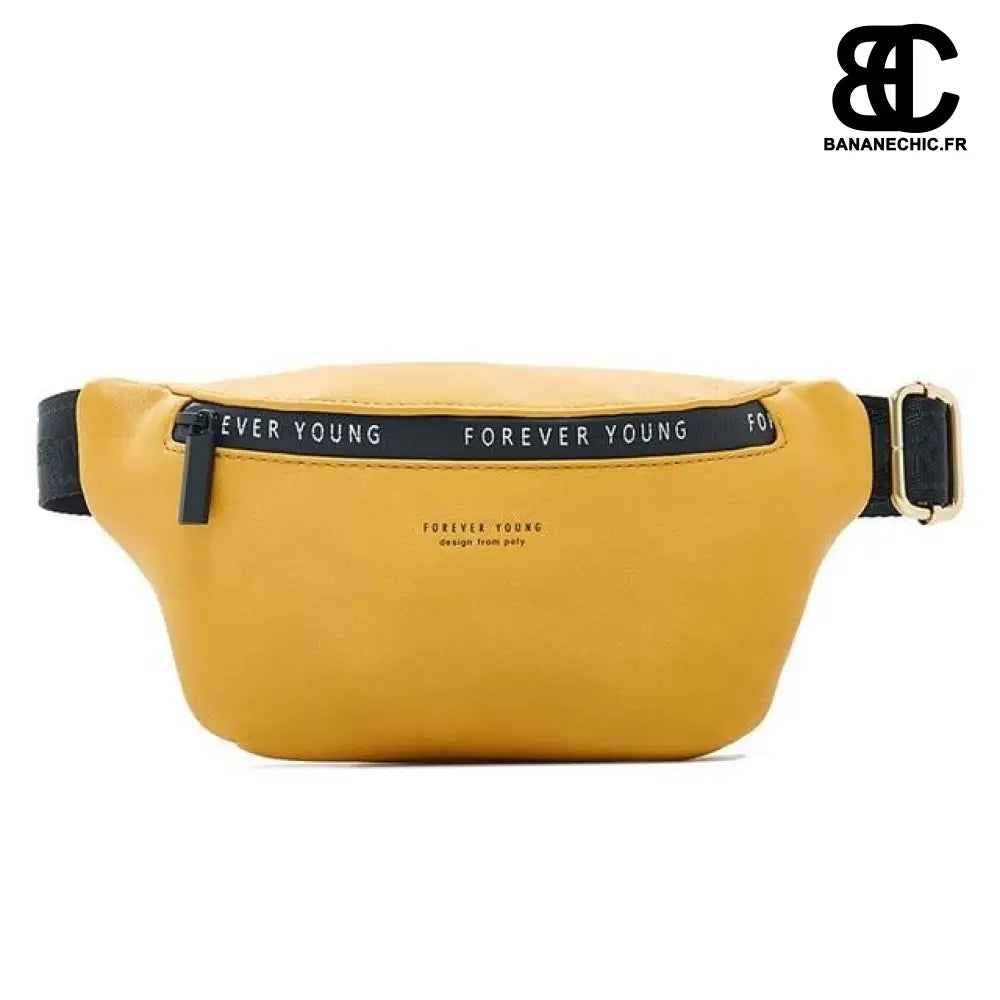 Sac banane femme rose tendance - Jaune - Banane - Banane