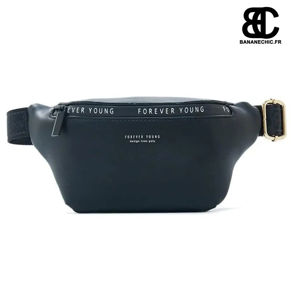 Sac banane femme rose tendance - Noir - Banane - Banane Chic