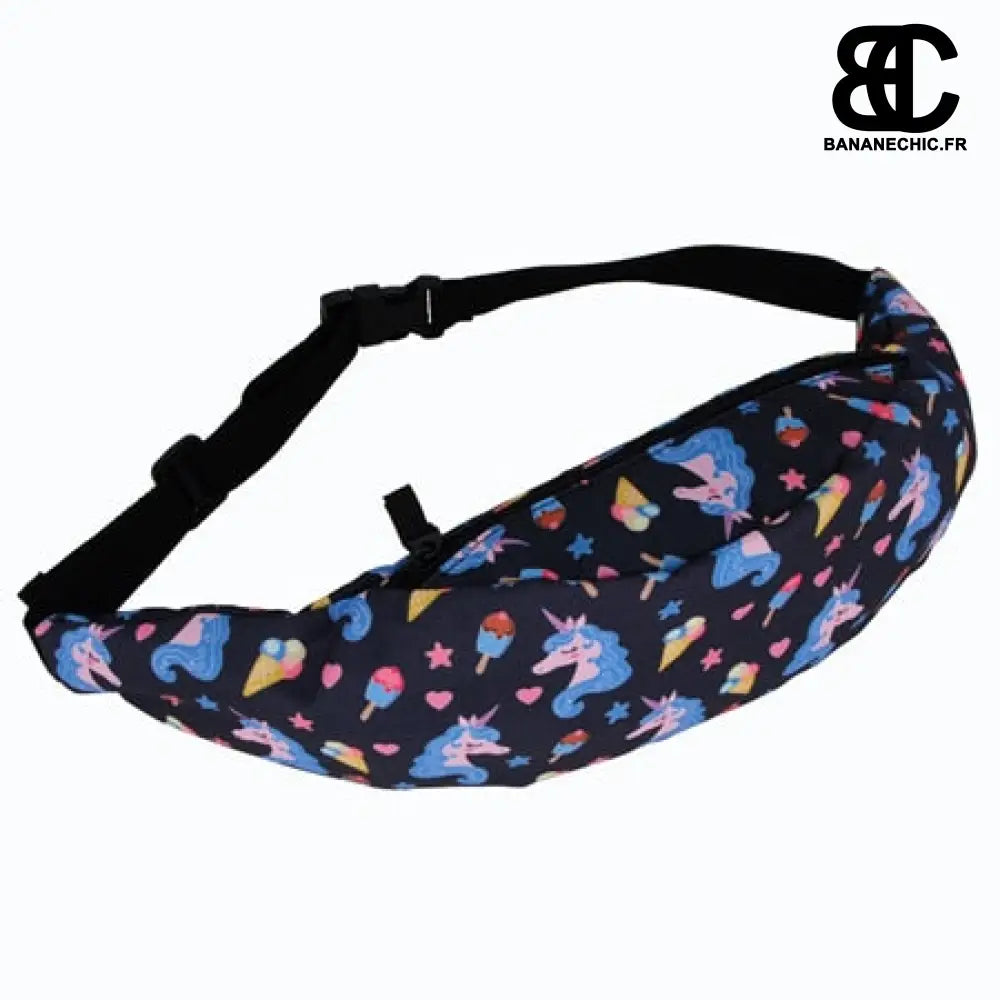 Sac banane fille trendy - Multicolor - Banane - Banane Chic