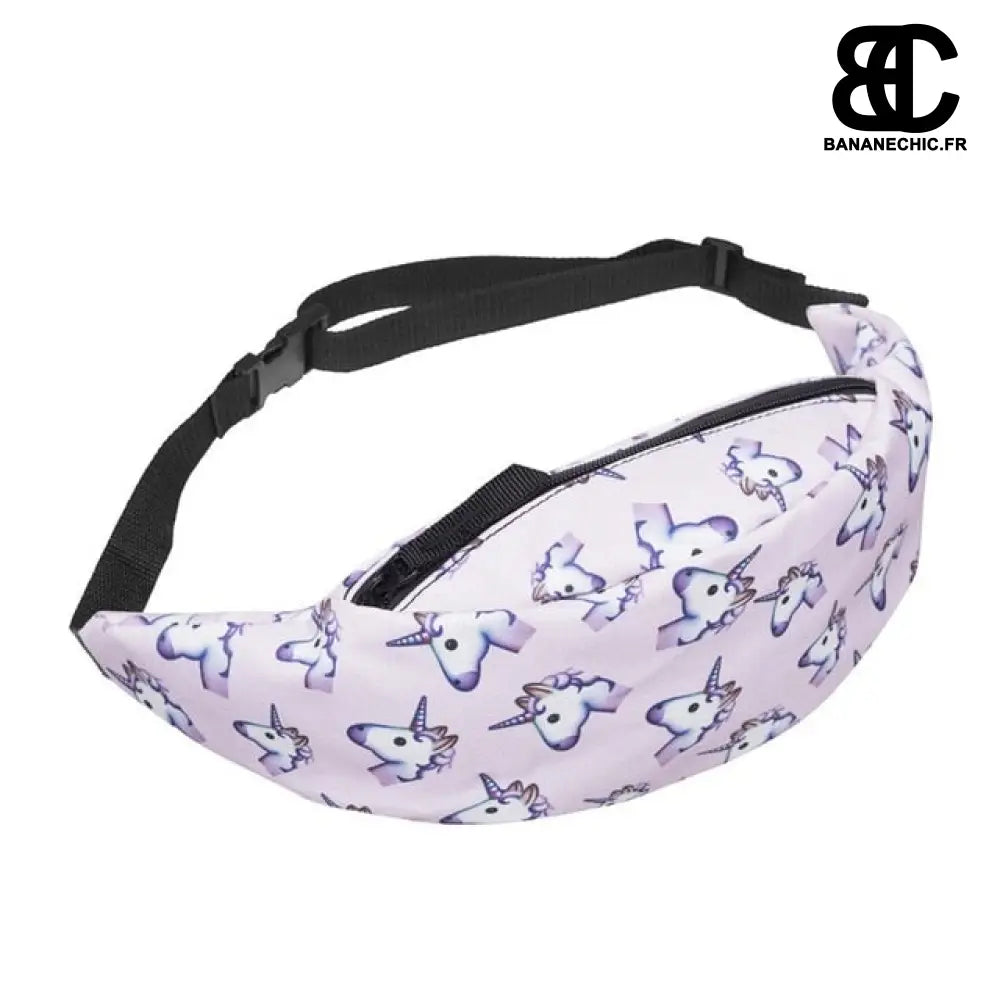 Sac banane fille trendy - Gris - Banane - Banane Chic ™