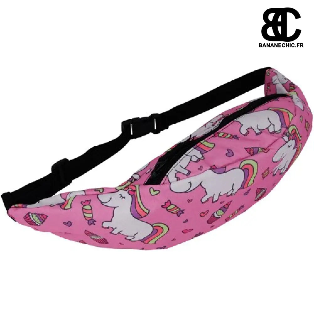 Sac banane fille trendy - Rose - Banane - Banane Chic ™