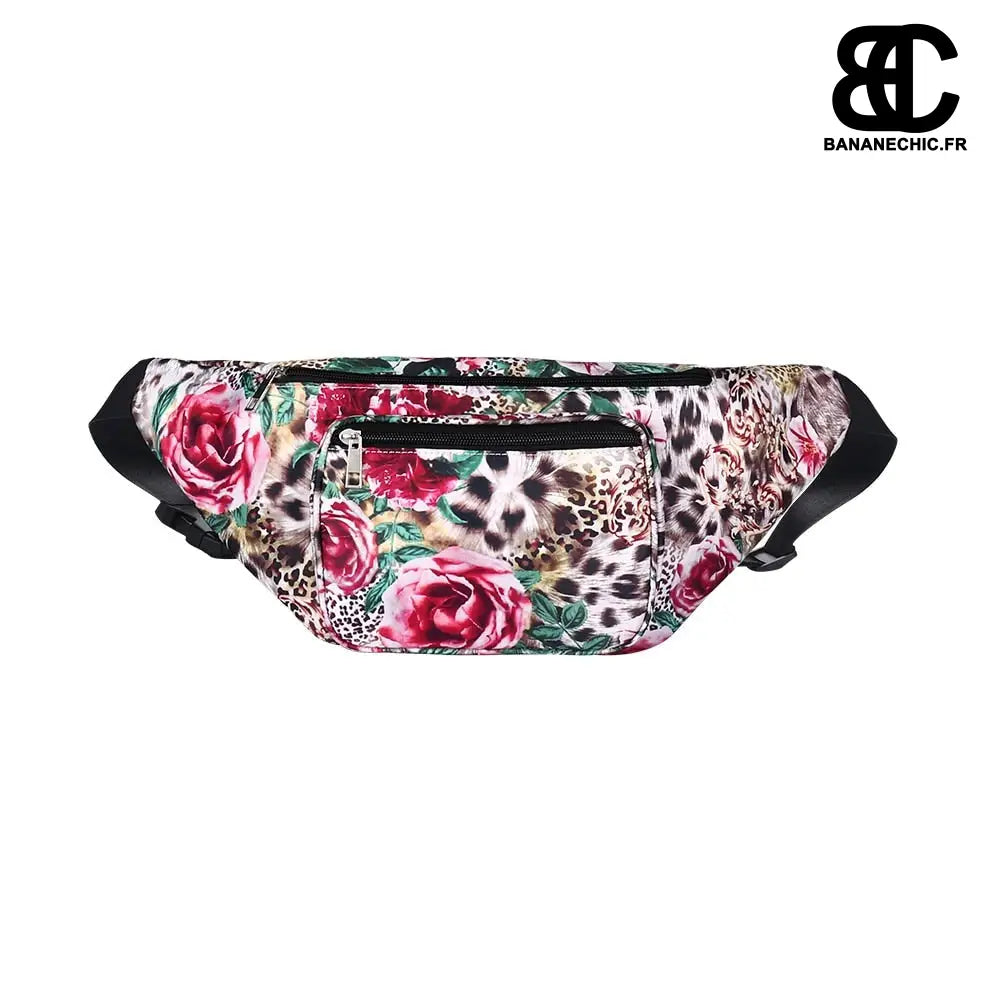 Sac banane fleuri femme - 4 - Banane - Banane Chic ™