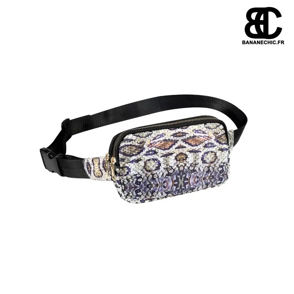 Sac banane fleurs rose - Serpent - Banane - Banane Chic ™