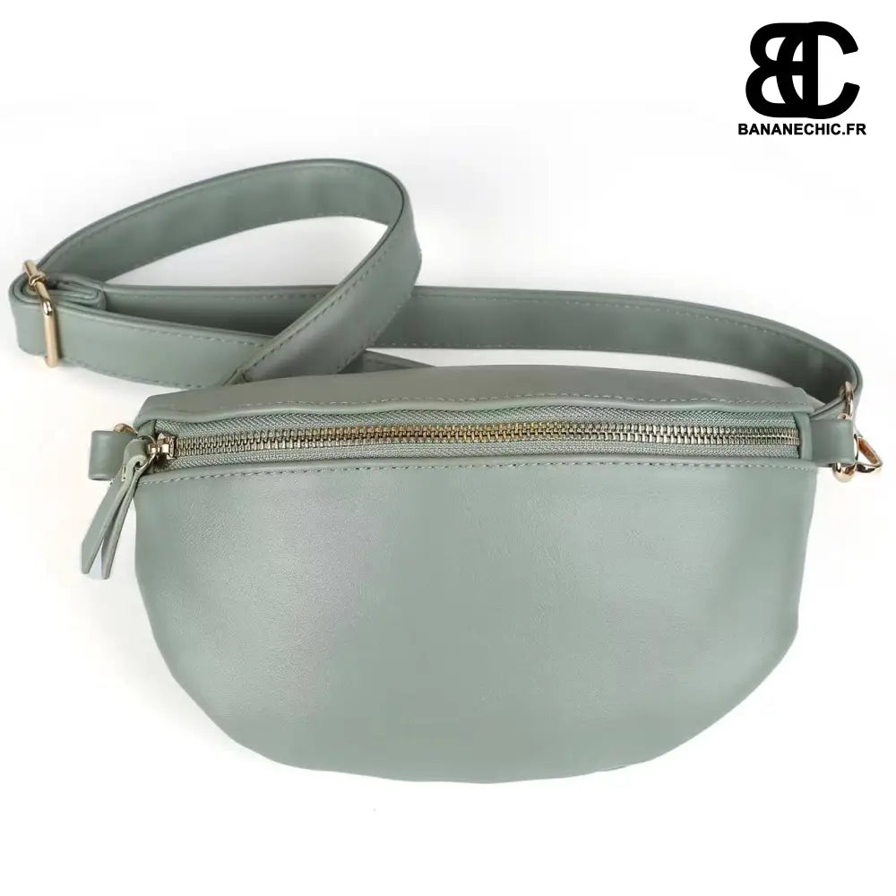 Sac Banane Grande Poche - Sauge - Sac Banane - Banane Chic ™