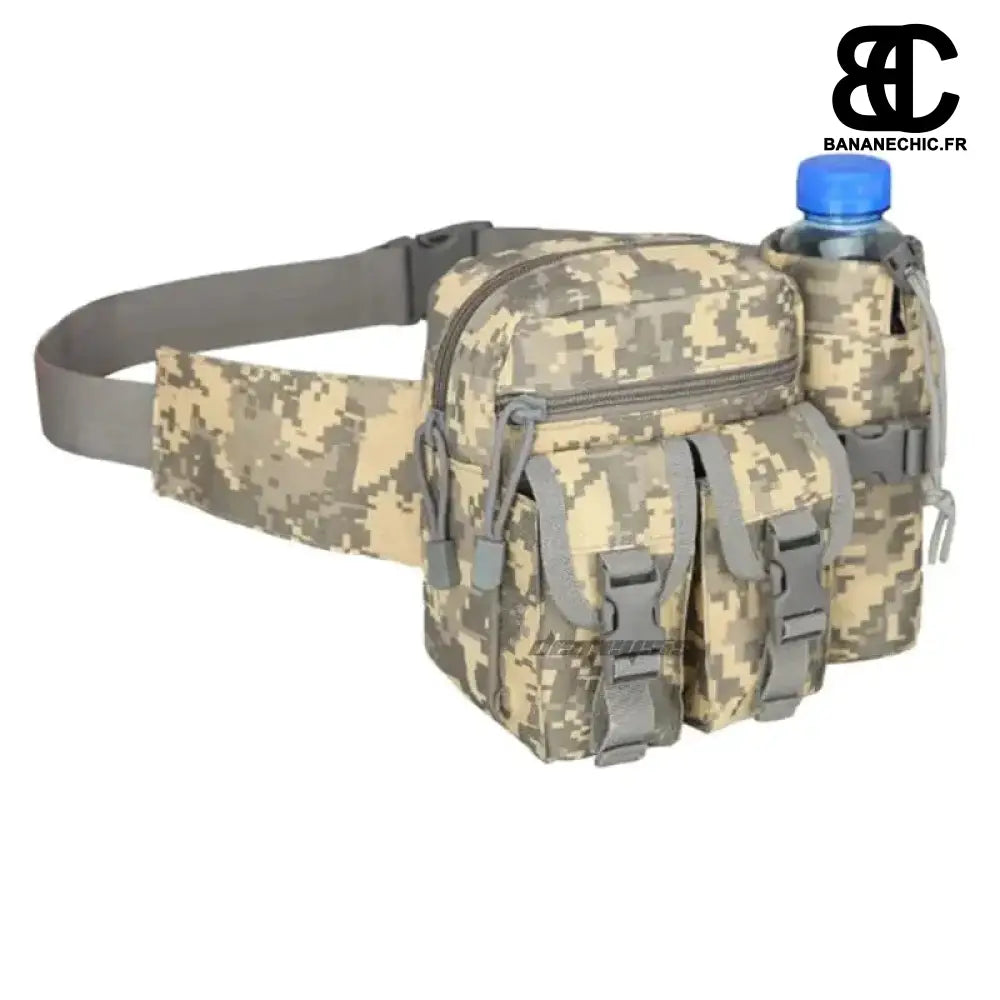 Sac Banane Homme Camouflage - Beige - Sac Banane - Banane