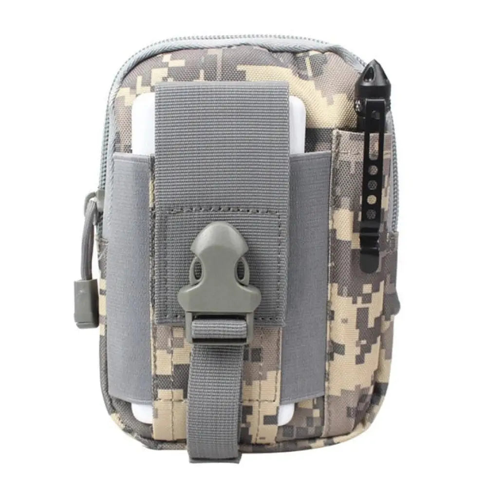 Sac banane homme compact - Camouflage Gris - Banane - Banane