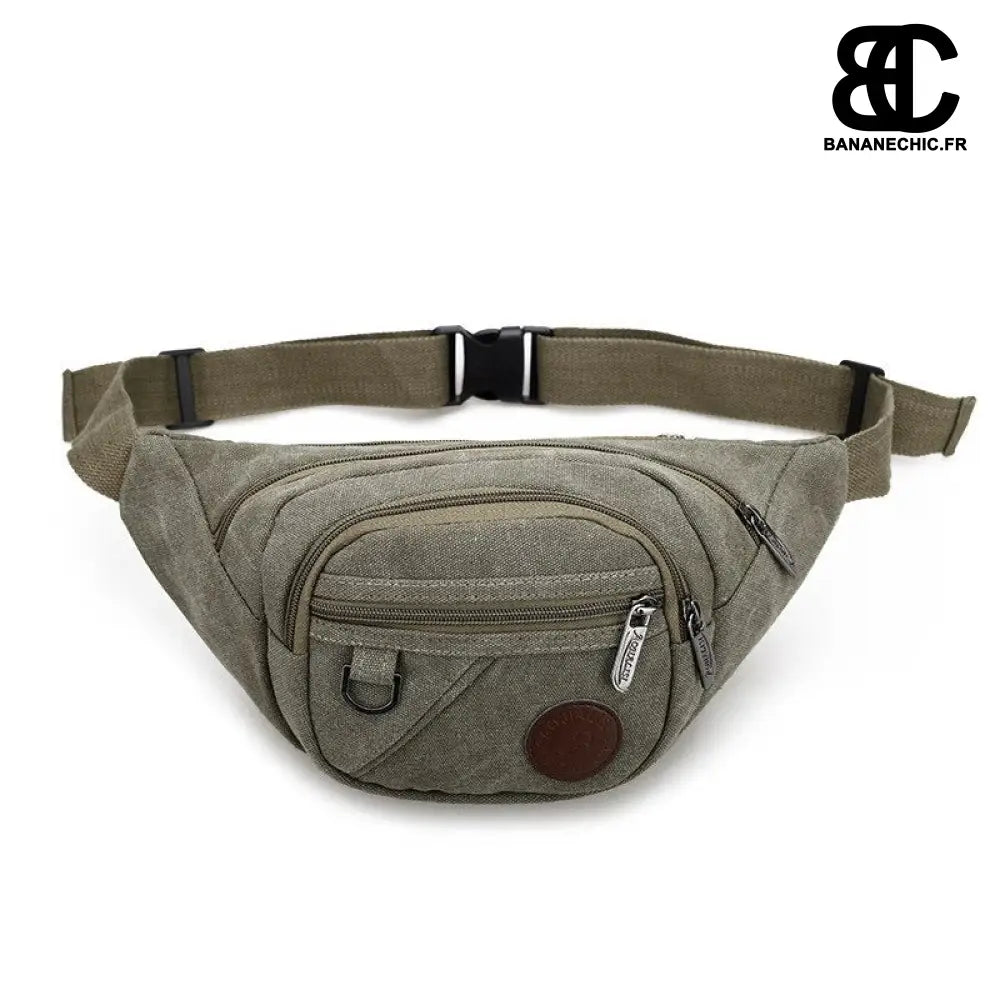 Sac banane homme élégant - Vert - Banane - Banane Chic ™