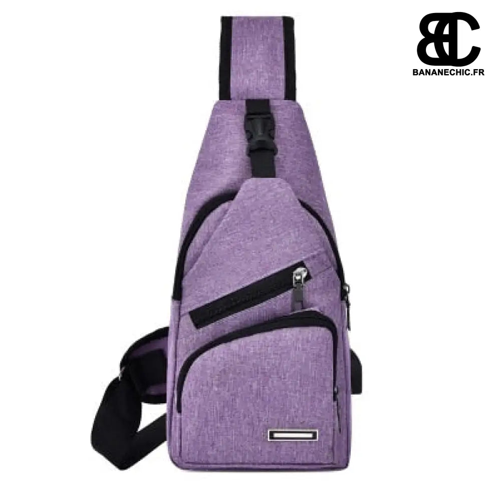 Sac banane homme moderne - Violet - Banane - Banane Chic ™