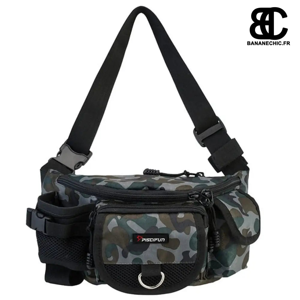 Sac banane homme noir - Camouflage - Banane - Banane Chic ™