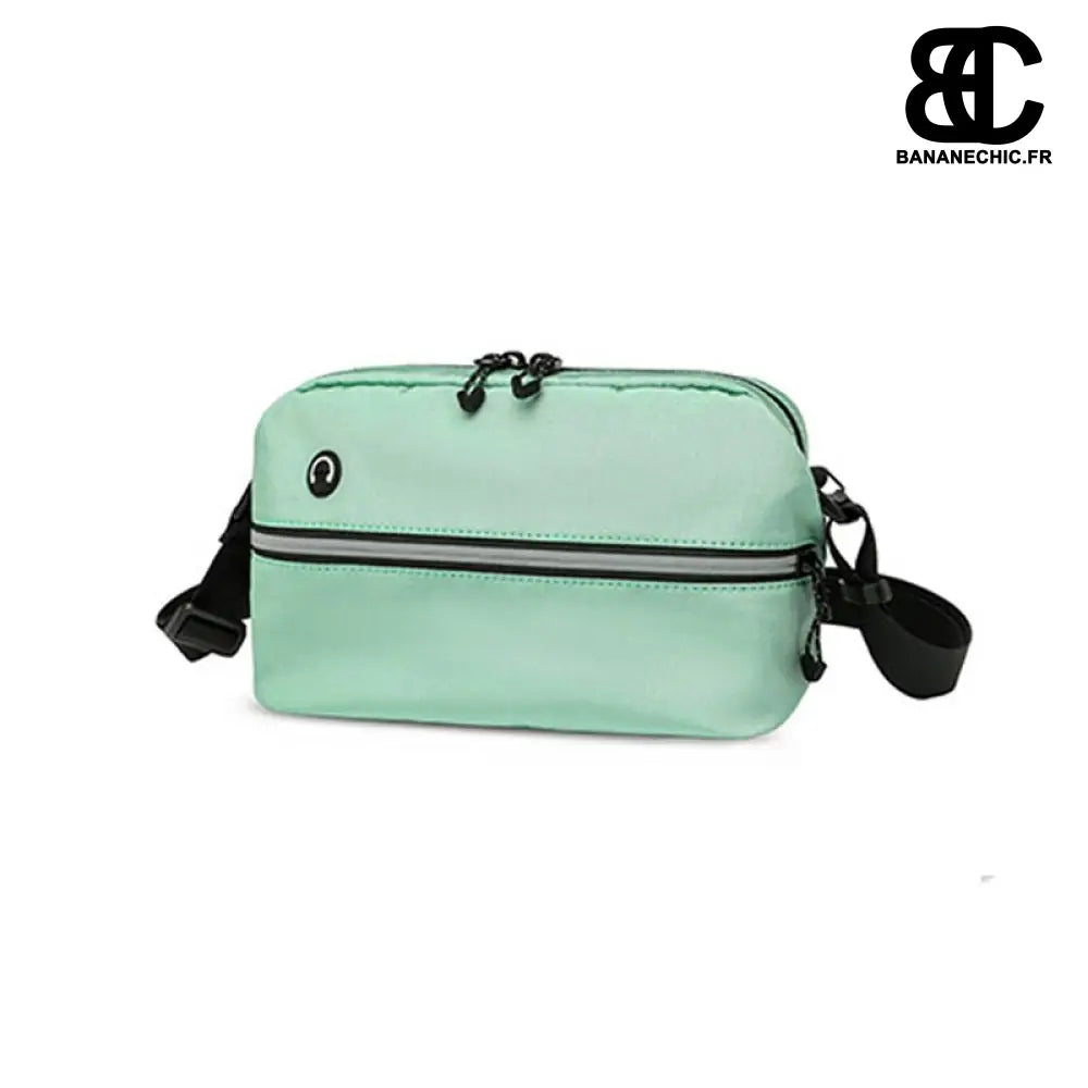 Sac banane homme rectangulaire sport - GREEN - banane -