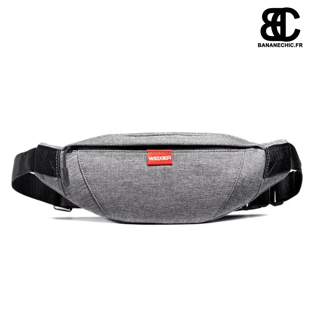 Sac banane homme sportif - Gris - Banane - Banane Chic ™