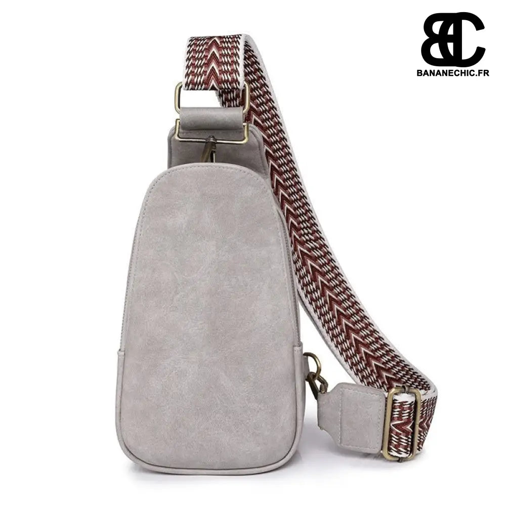 Sac Banane Jaune Bandoulière - Gris - Banane - Banane Chic ™