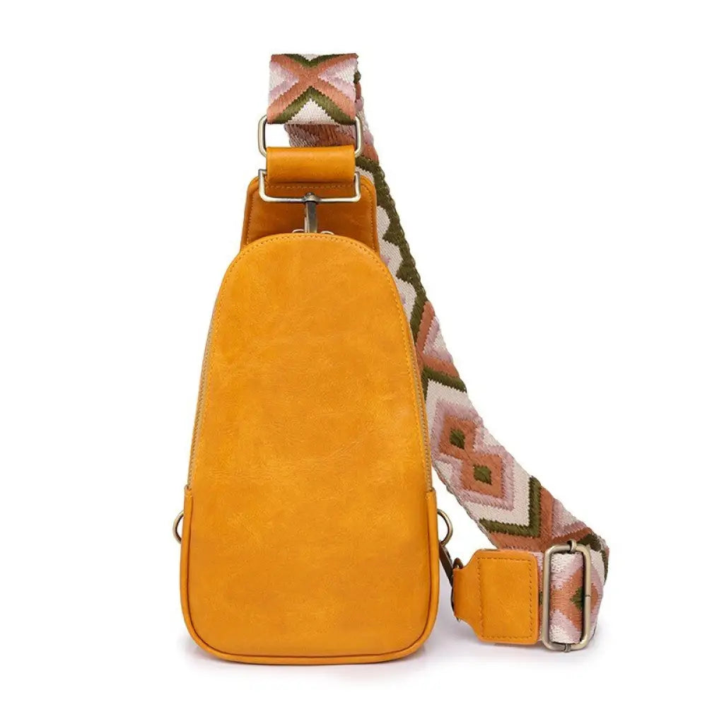 Sac Banane Jaune Bandoulière - Jaune - Banane - Banane Chic