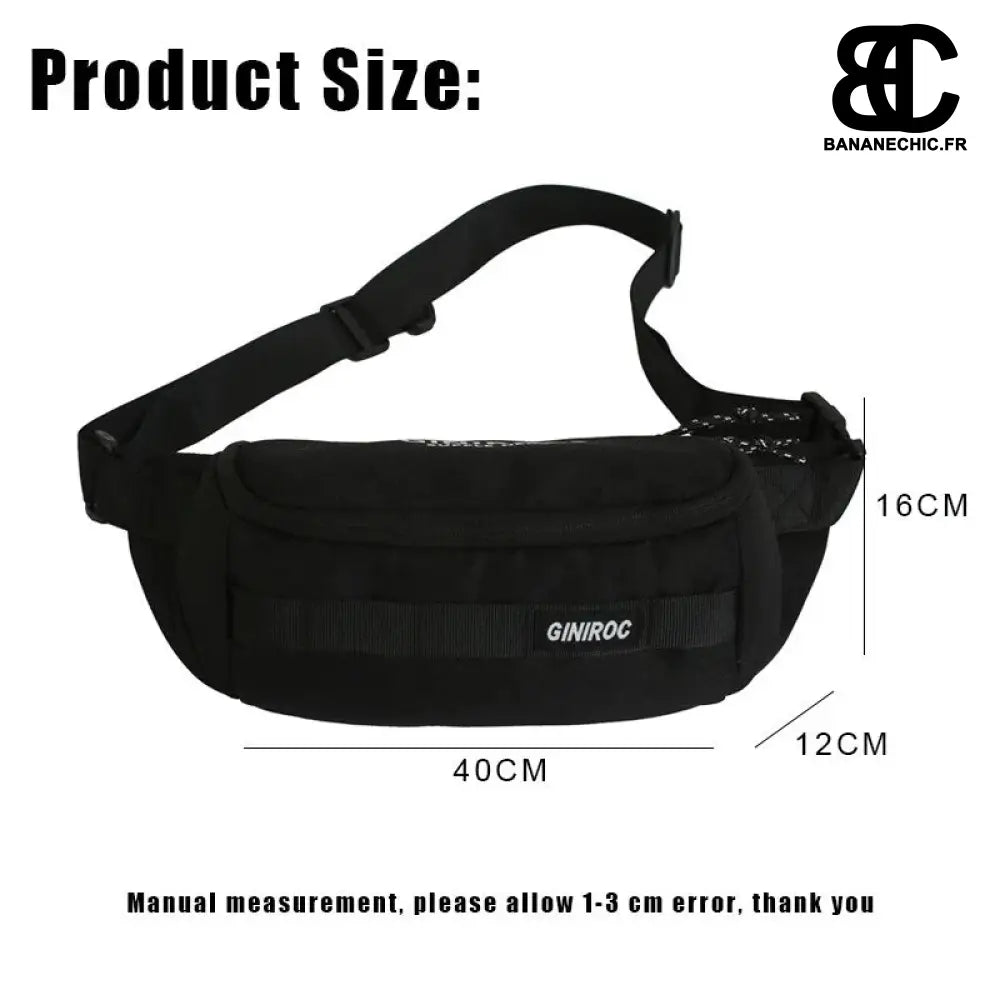 Sac banane jaune oversize - banane - Banane Chic ™