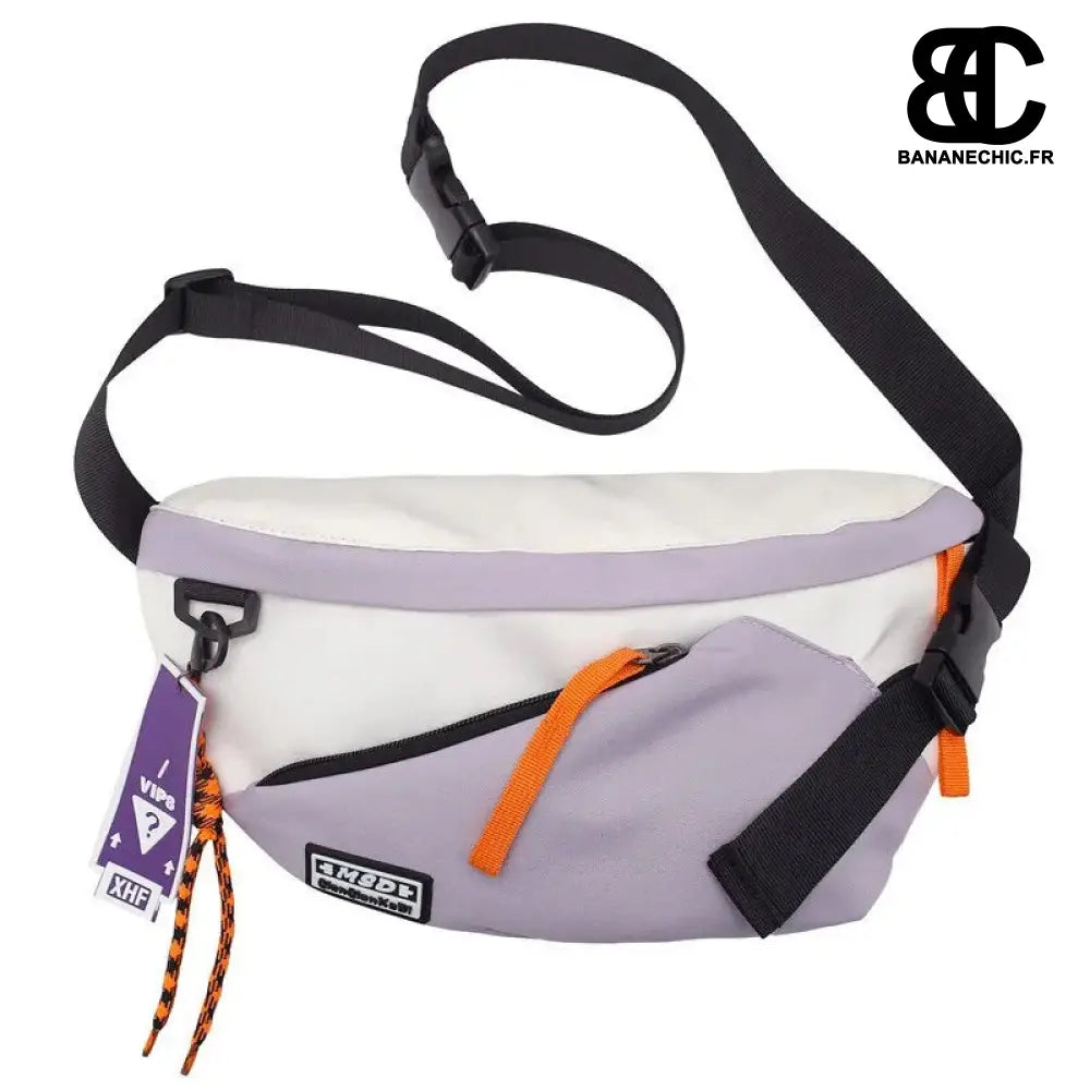 Sac banane kaki moderne - Violet - banane - Banane Chic ™