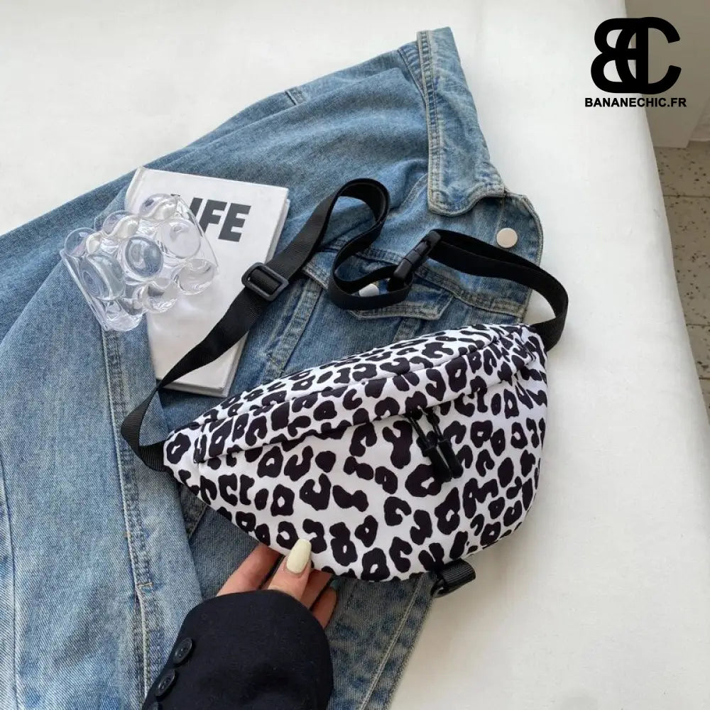 Sac banane léopard femme pratique - Zebra - Banane - Banane