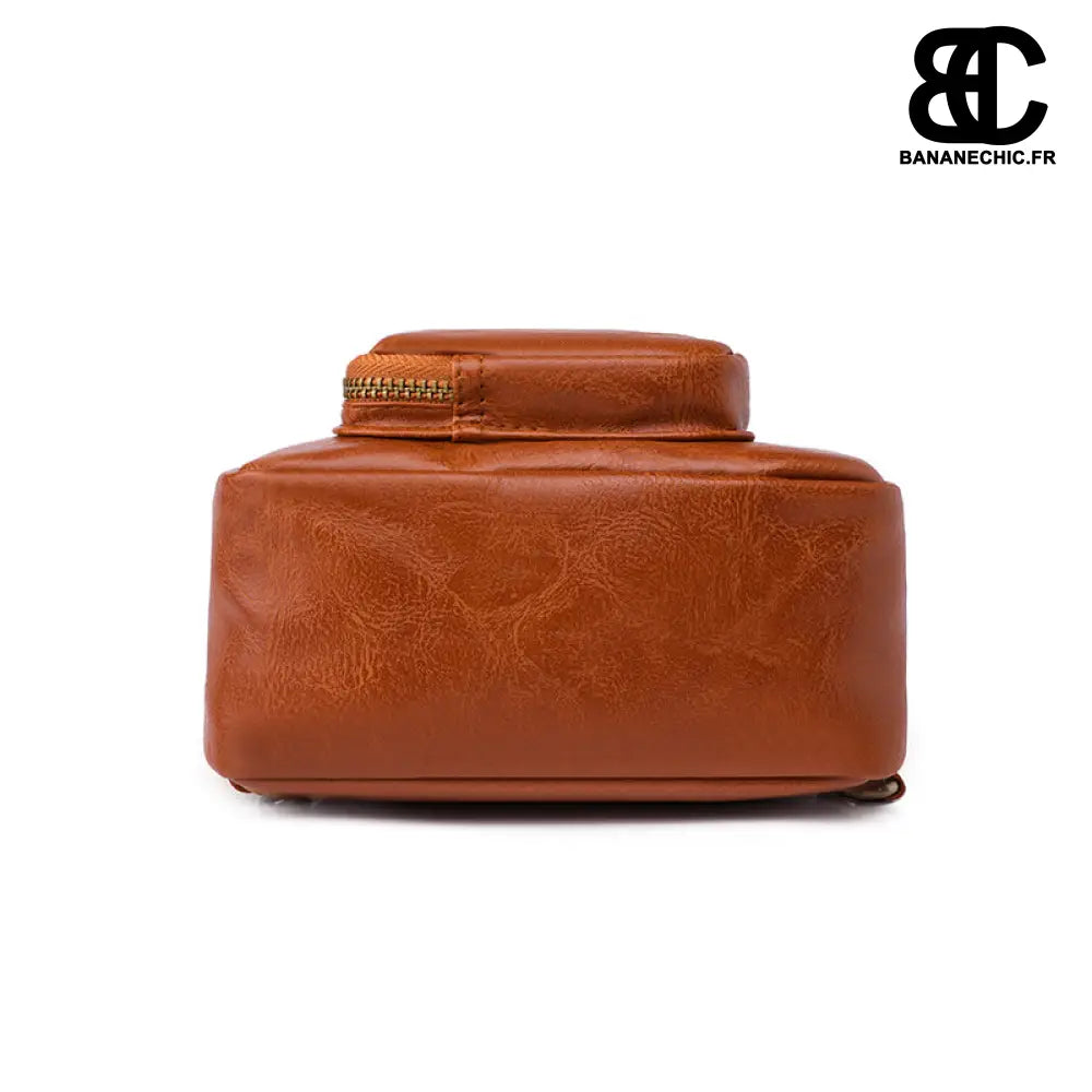 Sac banane marron bandoulière trendy - Banane - Banane Chic