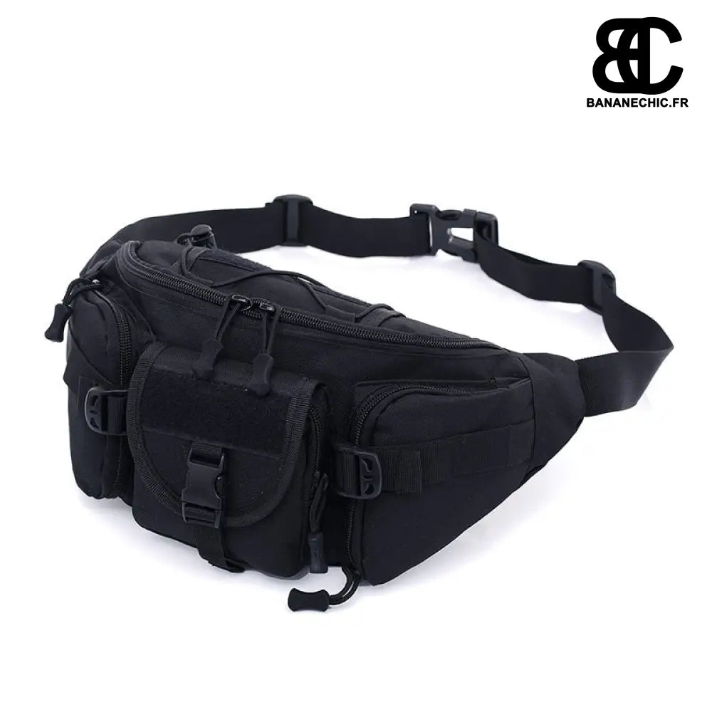 Sac banane militaire camouflage sport - Noir - banane -