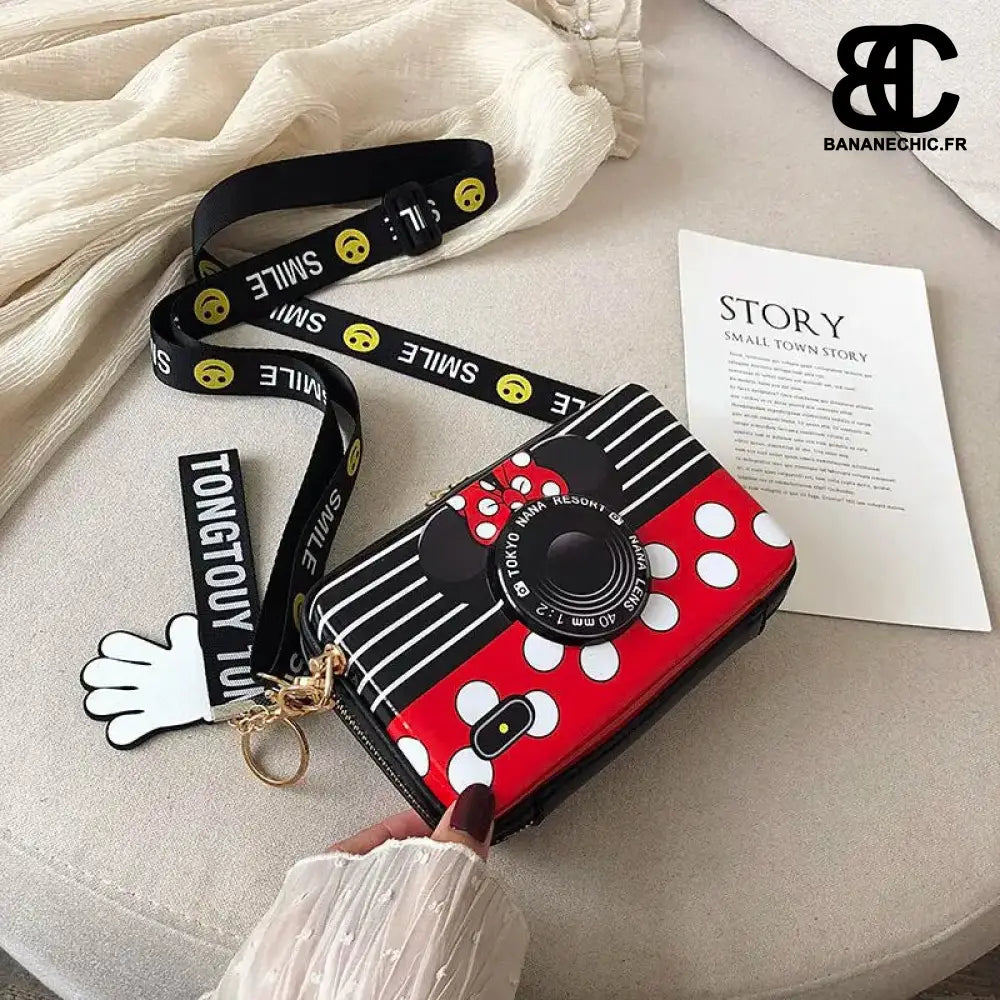 Sac banane Minnie bandoulière fille - A - banane - Banane