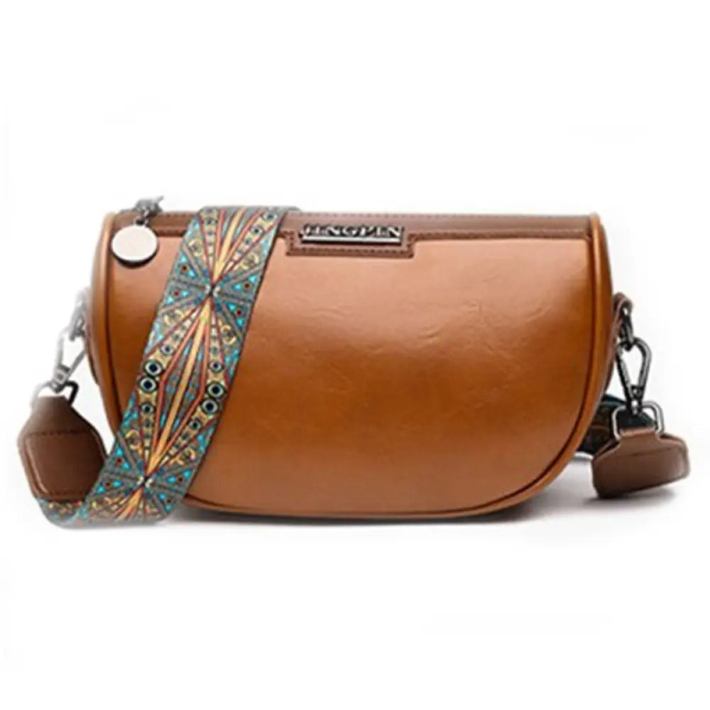 Sac banane Mode Bandoulière - Marron - Banane - Banane Chic