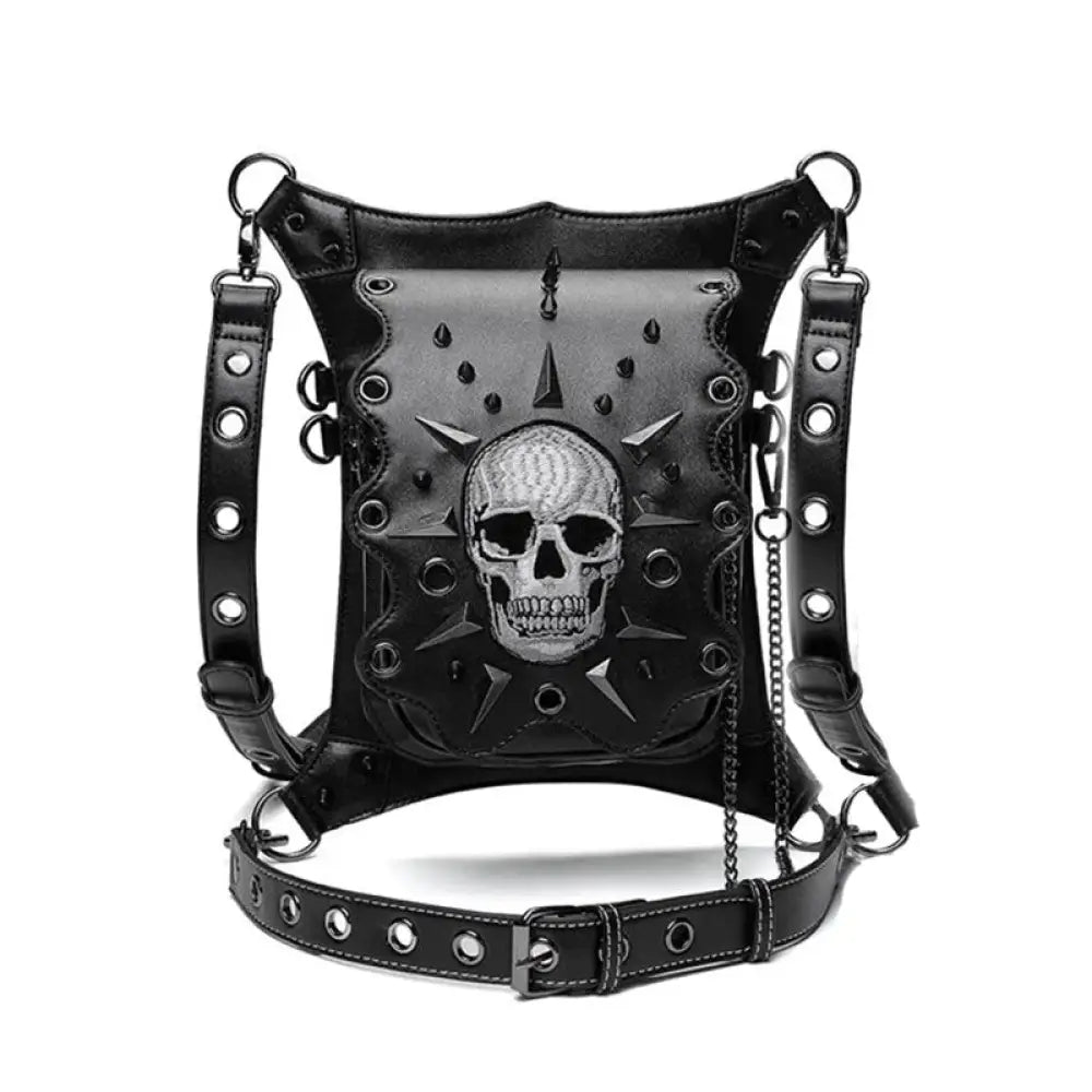 Sac banane moto femme en bandoulière noir - Noir - banane -