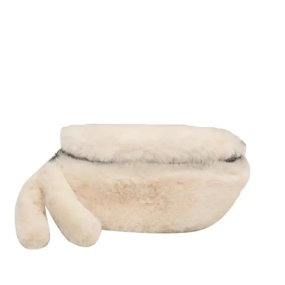 Sac banane moumoute hiver aux poils doux - banane - Banane