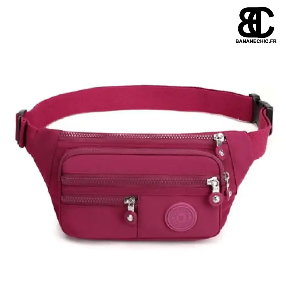 Sac Banane Multi Poche Unisexe - Fushia - Sac Banane -
