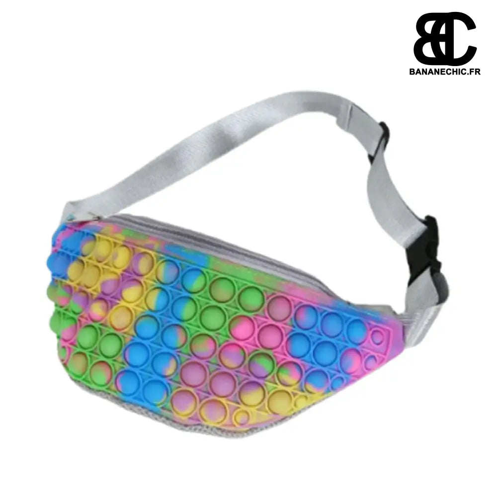 Sac banane multicolore Pop It - 4 - banane - Banane Chic ™