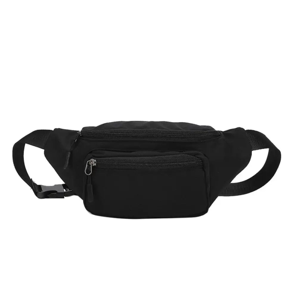 Sac Banane Multipoches Noir - Noir - Sac Banane - Banane