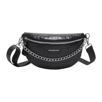 Sac Banane Noir Femme -  Sac Banane Noir Femme