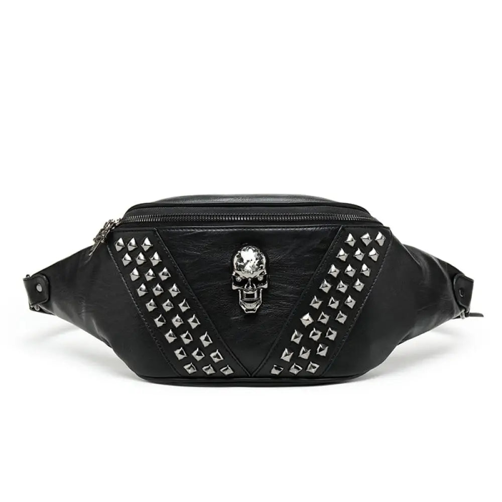 Sac banane noir rock rivets - Banane - Banane Chic ™