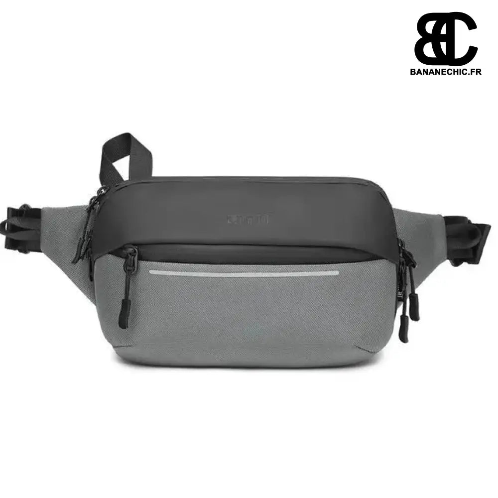 Sac banane noir sport homme - Gris - banane - Banane Chic ™